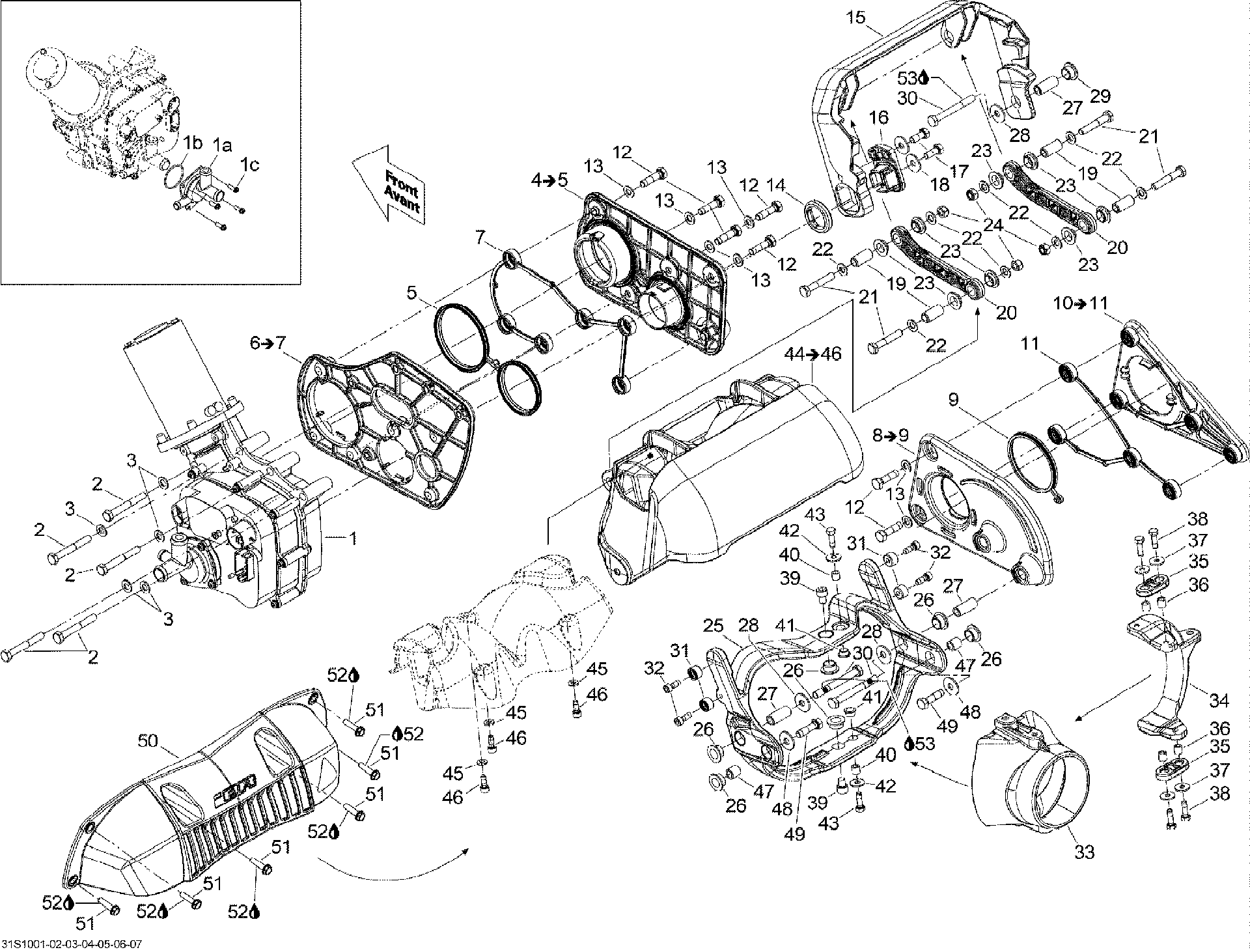Fits 2009-2010 Sea-Doo GTX 155 / GTX iS 215 Washer, OEM Part # 268000065 - schematic diagram
