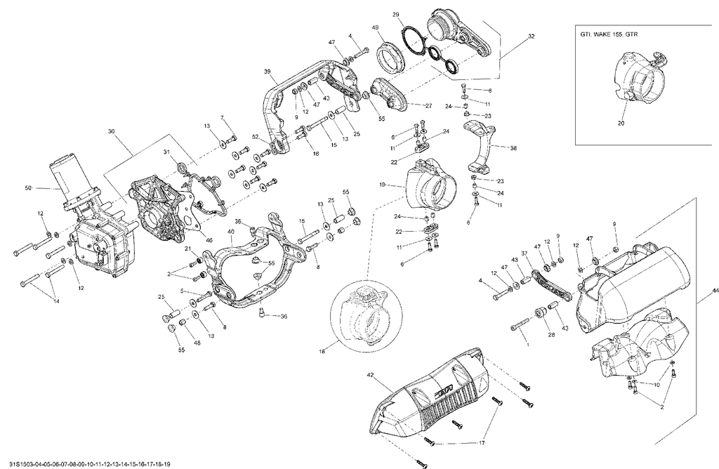 OEM schematic for part 268000105