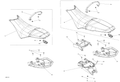 Fits 2016-2017 Sea-Doo SPARK SEAT Strap, Sunburst Yello, OEM Part # 269002943 - schematic diagram
