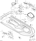 Sea-Doo LH SIDE Molding, OEM Part # 269501532