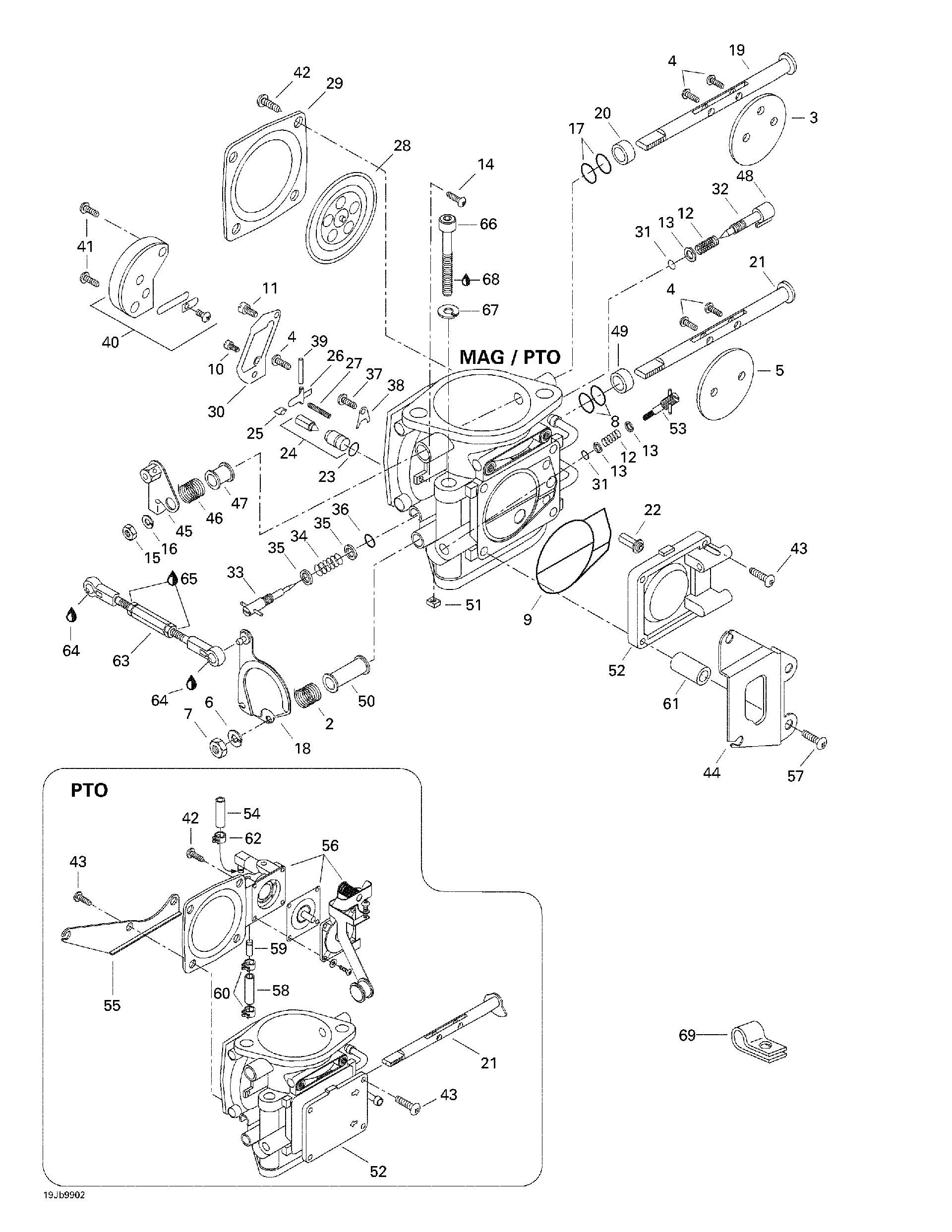 Sea-Doo MAIN JET 145.0, OEM Part # 270500276