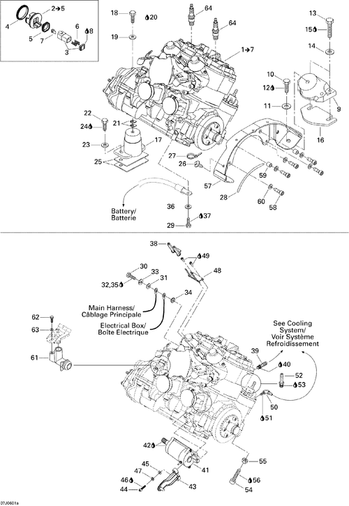 Sea-Doo Valve Adapter, OEM Part # 270600019