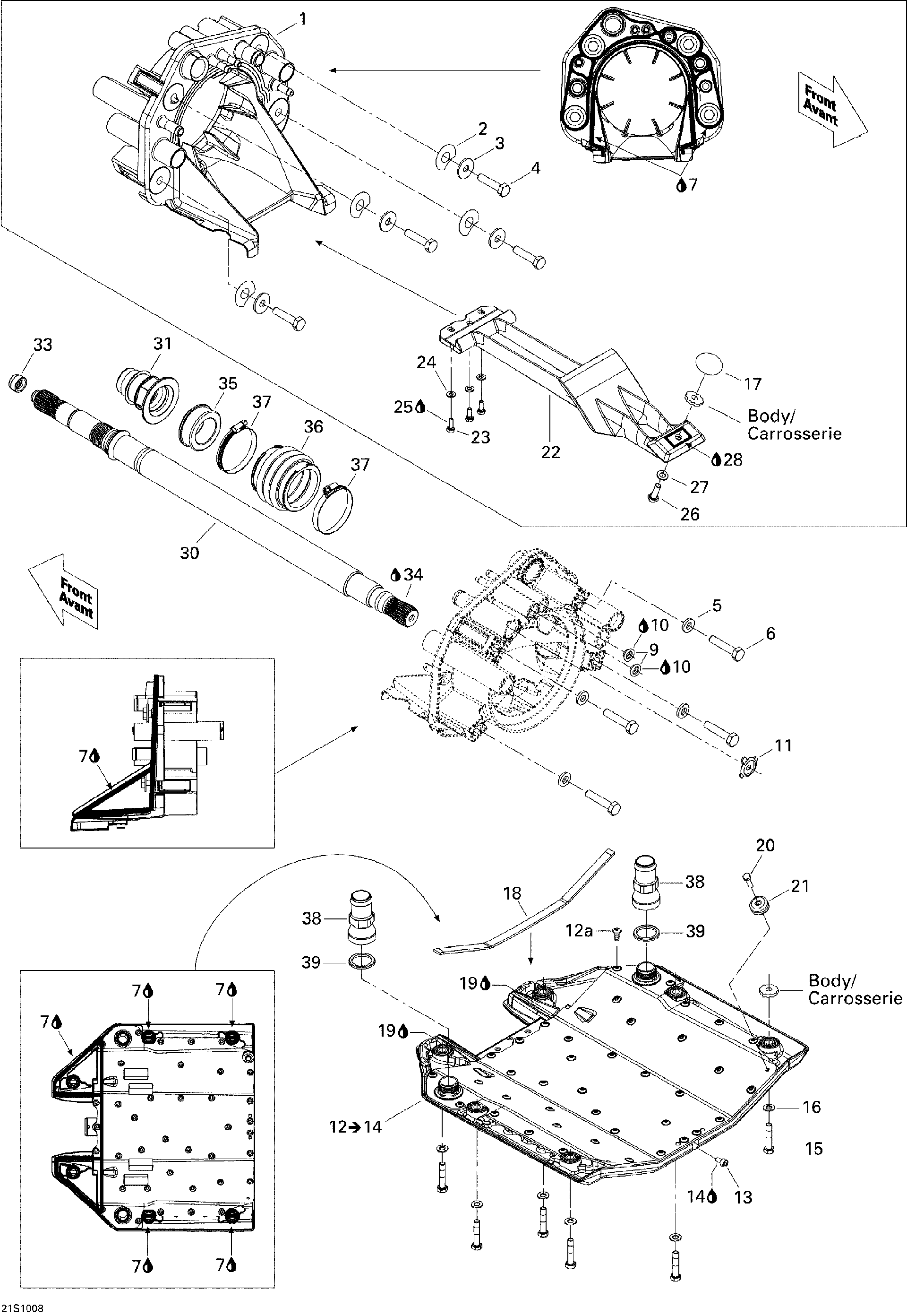 Fits 2008-2010 Sea-Doo RXP-X 255 and 255 RS / RXT-X 255 and 255 RS PUMP Support, OEM Part # 271001579 - schematic diagram