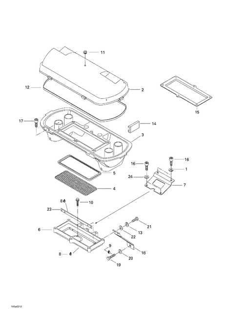 Sea-Doo Isolator Rubber, OEM Part # 273000020