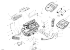 2012-2014 Fits Sea-Doo Gtr 215/ GTI SE 130 Hose Connector, OEM Part # 273000320