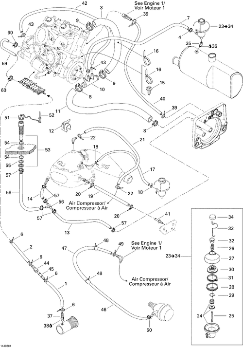 Sea-Doo Screw Cover, OEM Part # 274000903