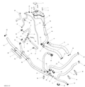 Fits 2010-2012 Sea-Doo GTX LTD iS 260 / RXT 260 (IS) Formed HOSE, OEM Part # 276000239 - schematic diagram