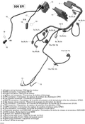 Fits 2001-2009 Can-Am | Sea-Doo Outlander 500 EFI / Outlander 500 EFI XT Female Terminal, OEM Part # 278001210 - schematic diagram