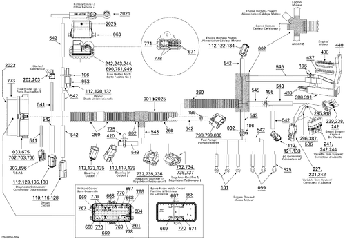 Fits Sea-Doo Harness ASM, OEM Part # 278002268