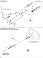 Fits 2008-2011 Sea-Doo RXP-X 255 & RS / RXP-X 255 and 255 RS BOOT, OEM Part # 278002296 - schematic diagram