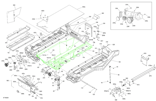 Fits 2009-2022 Can-Am | Sea-Doo | Ski-Doo 007 - Outlander T MAX 6X6 - 650 EFI - XT - T Regulation Female Terminal Housing, 3, OEM Part # 27800237 - schematic diagram