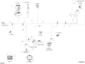 Fits 2018 Sea-Doo 1- GTS 90 Wiring Harness, OEM Part # 278003565 - schematic diagram