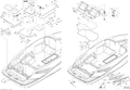 Fits Sea-Doo Wake Cover PORT WAKE, OEM Part # 291003567