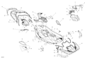 Fits 2016 Sea-Doo SPARK Cosmetic, OEM Part # 291004328 - schematic diagram
