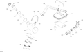 Fits 2018-2019 Sea-Doo 001 - GTX 155 / 001 - RXT 230 Bracket, OEM Part # 292002030 - schematic diagram