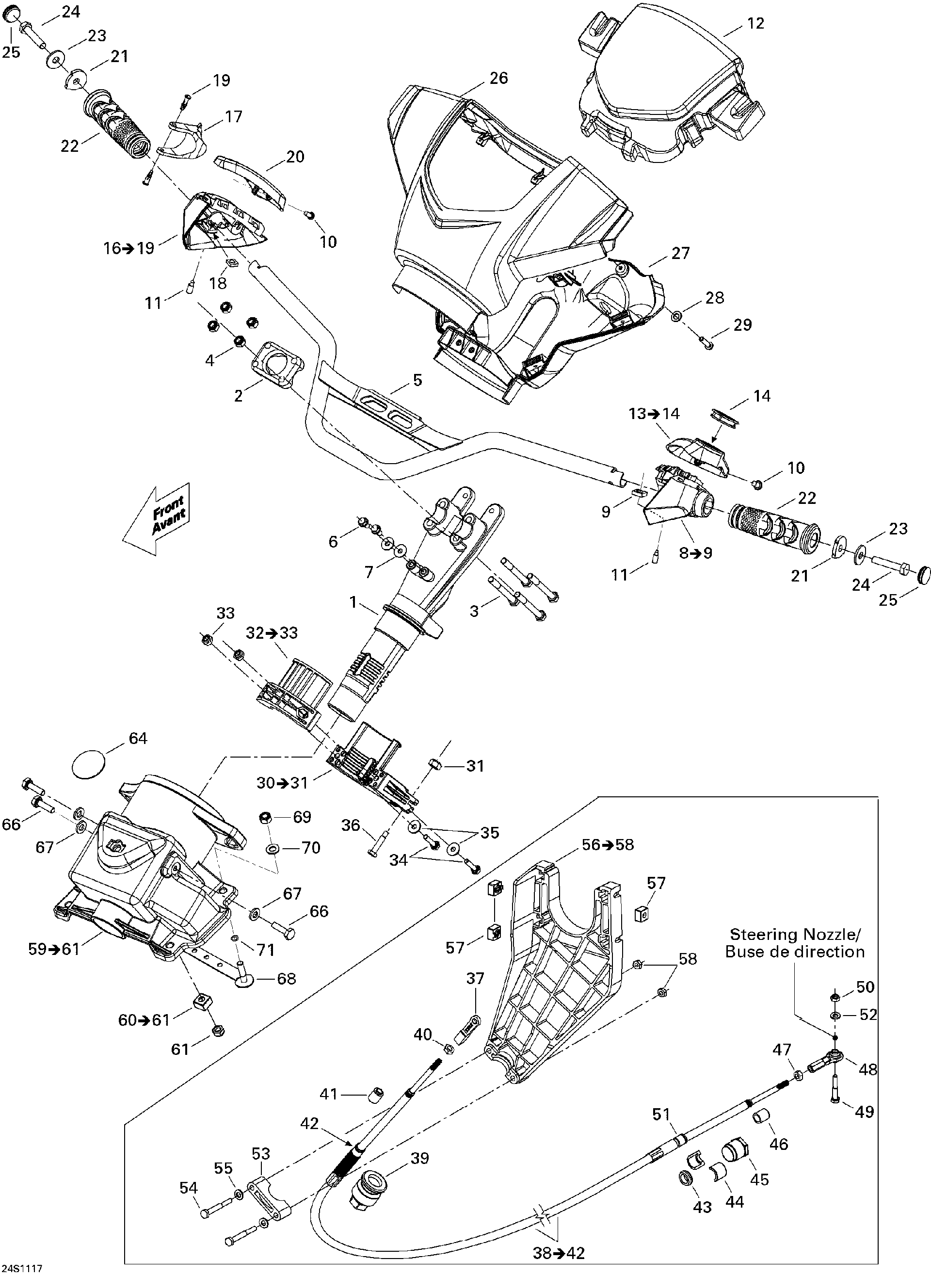 Fits 2007-2011 Sea-Doo GTS Pro 130 / GTI 130 and Rental Gasket, OEM Part # 293250169 - schematic diagram