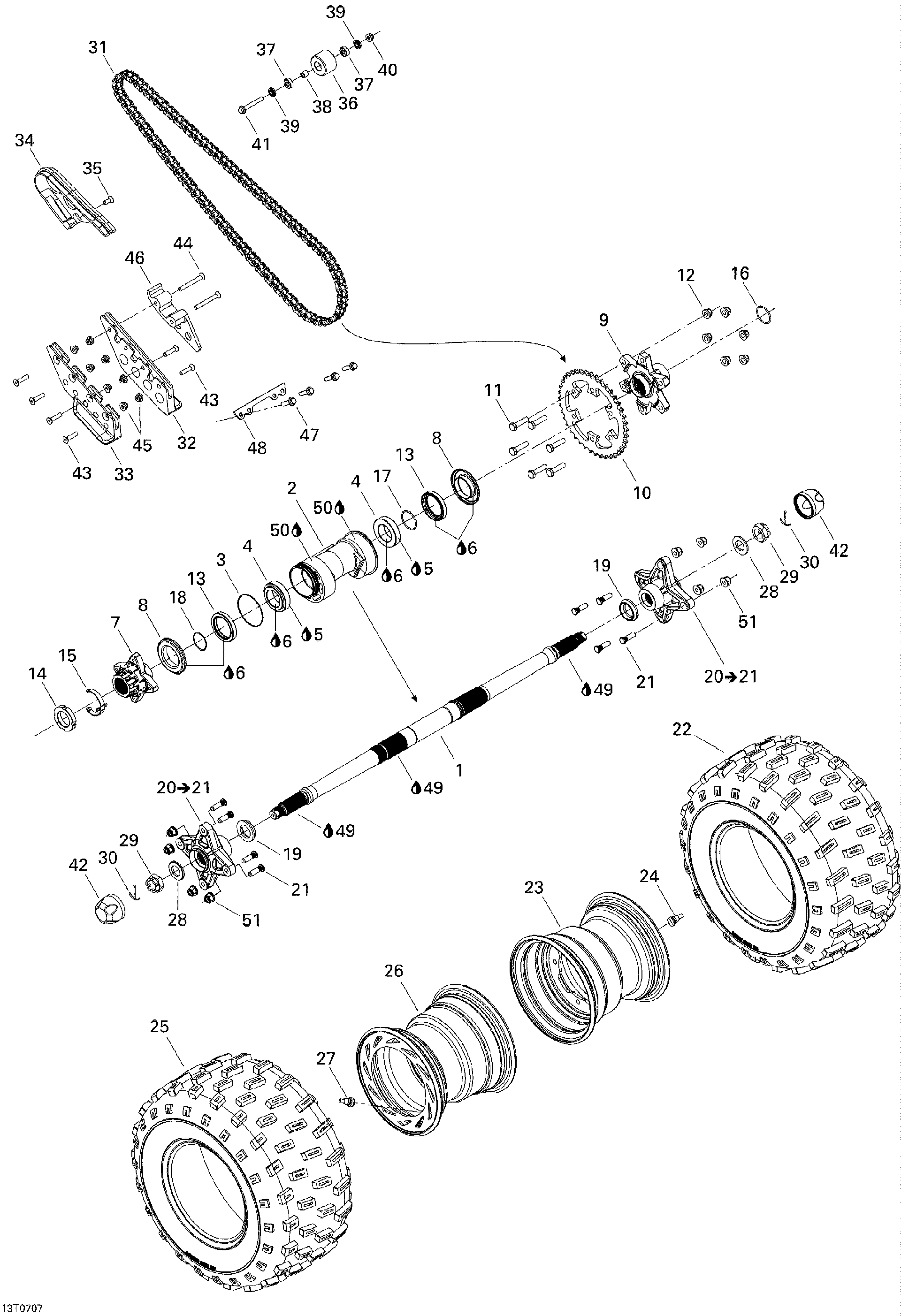 Fits BRP O RING, OEM Part # 293300085