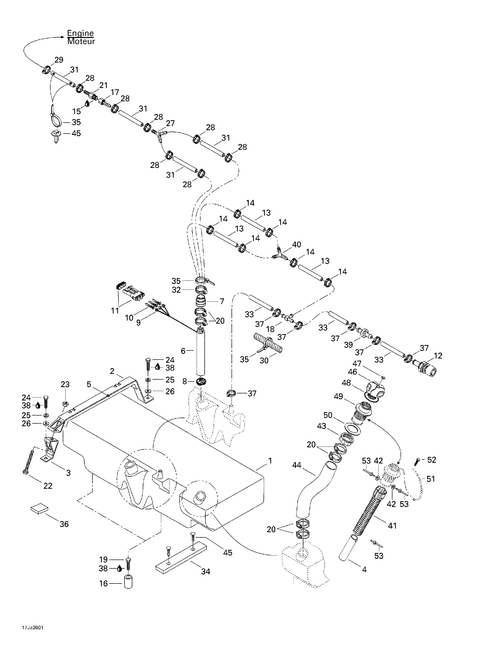 Fits BRP Clamp Norma, OEM Part # 293650087