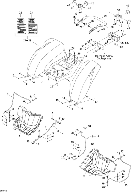 Fits BRP Clamp, OEM Part # 293650150