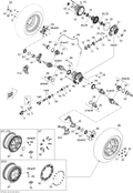 Fits 2008-2012 Can-Am Outlander 500EFI STD & XT / Outlander 650EFI STD & XT Oetiker Clamp 70MM, OEM Part # 293650194 - schematic diagram