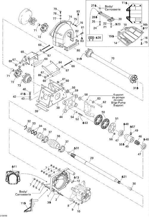 Fits BRP SNAP Bushing, OEM Part # 293900016