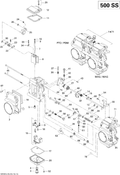 Fits BRP Carburator KIT TM40-B394, OEM Part # 403138804