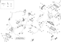 Fits 2007-2009 Can-Am | Ski-Doo DS 450 / DS 450 X CLIP, OEM Part # 409014200 - schematic diagram