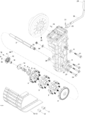 Fits 2009 Ski-Doo Skandic SUV 600 Europe Spring 10 Pk/pin 5 X 24, OEM Part # 41008 - schematic diagram