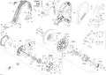 Fits 2017 Ski-Doo EXPEDITION - 2-STROKE - LE-SE-XTREME AIR DUCT Extreme CVT, OEM Part # 417300519 - schematic diagram