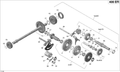 Fits 2007-2012 Can-Am Outlander Max STD / Outlander STD Bushing, OEM Part # 420227710 - schematic diagram