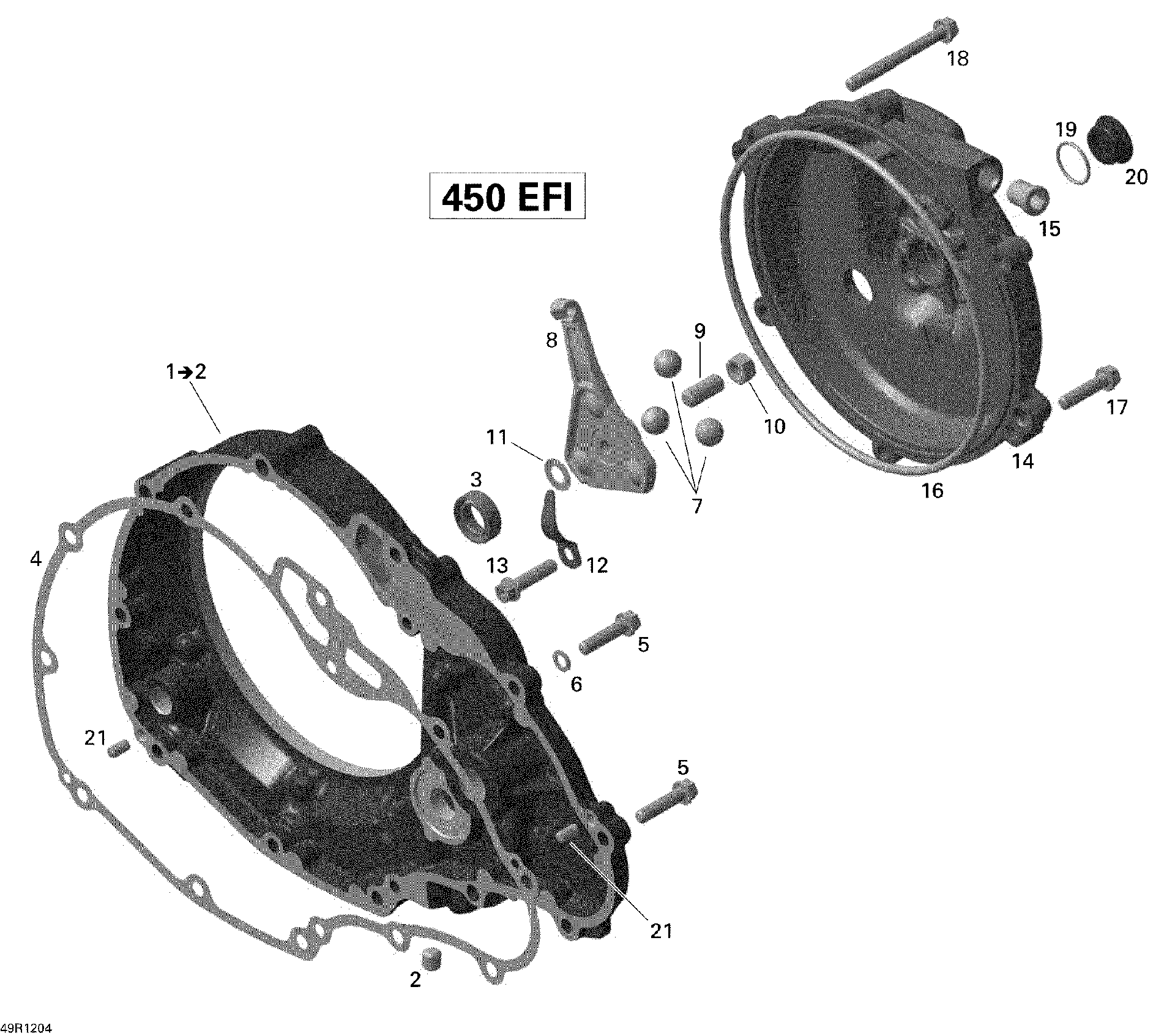 OEM schematic for part 420241800