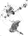 Fits 2007-2015 Can-Am Outlander 800R EFI / Outlander 800R EFI Xmr Cable Clamp, OEM Part # 420251690 - schematic diagram