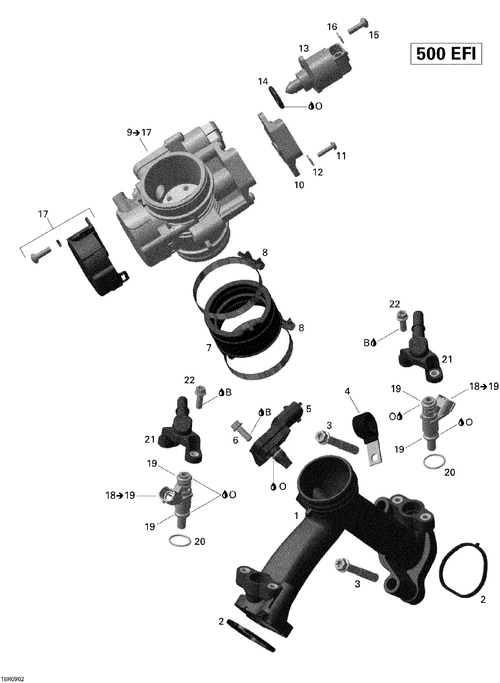 Fits BRP Cable Clamp, OEM Part # 420251815