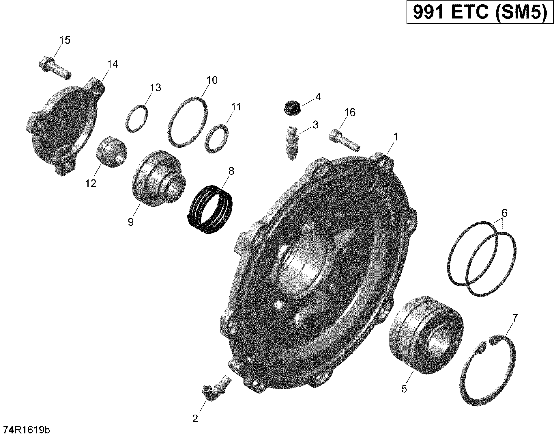 Fits 2008-2016 Can-Am Spyder RS SM5 / Spyder RSS SM5 Cover, OEM Part # 420611710 - schematic diagram