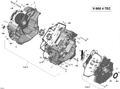 Fits BRP PTO Cover ASM, OEM Part # 420612127