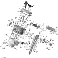 Fits BRP Cylinder WITH Sleeve, OEM Part # 420623210
