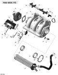 Fits 2016 Sea-Doo GTI-GTR-GTS / Wake PRO Electronic BOX, OEM Part # 420666535 - schematic diagram