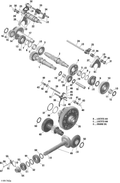 Fits 2016-2017 Can-Am Defender HD8 / Defender MAX Retaining RING, OEM Part # 420845060 - schematic diagram