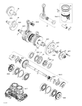 Fits 2003 Sea-Doo Sportster LE BALL Bearing, OEM Part # 420932579 - schematic diagram