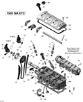 Fits 2011-2012 Sea-Doo 150 Speedster 155 / 150 Speedster 260 Transport Bracket Front, OEM Part # 420951380 - schematic diagram