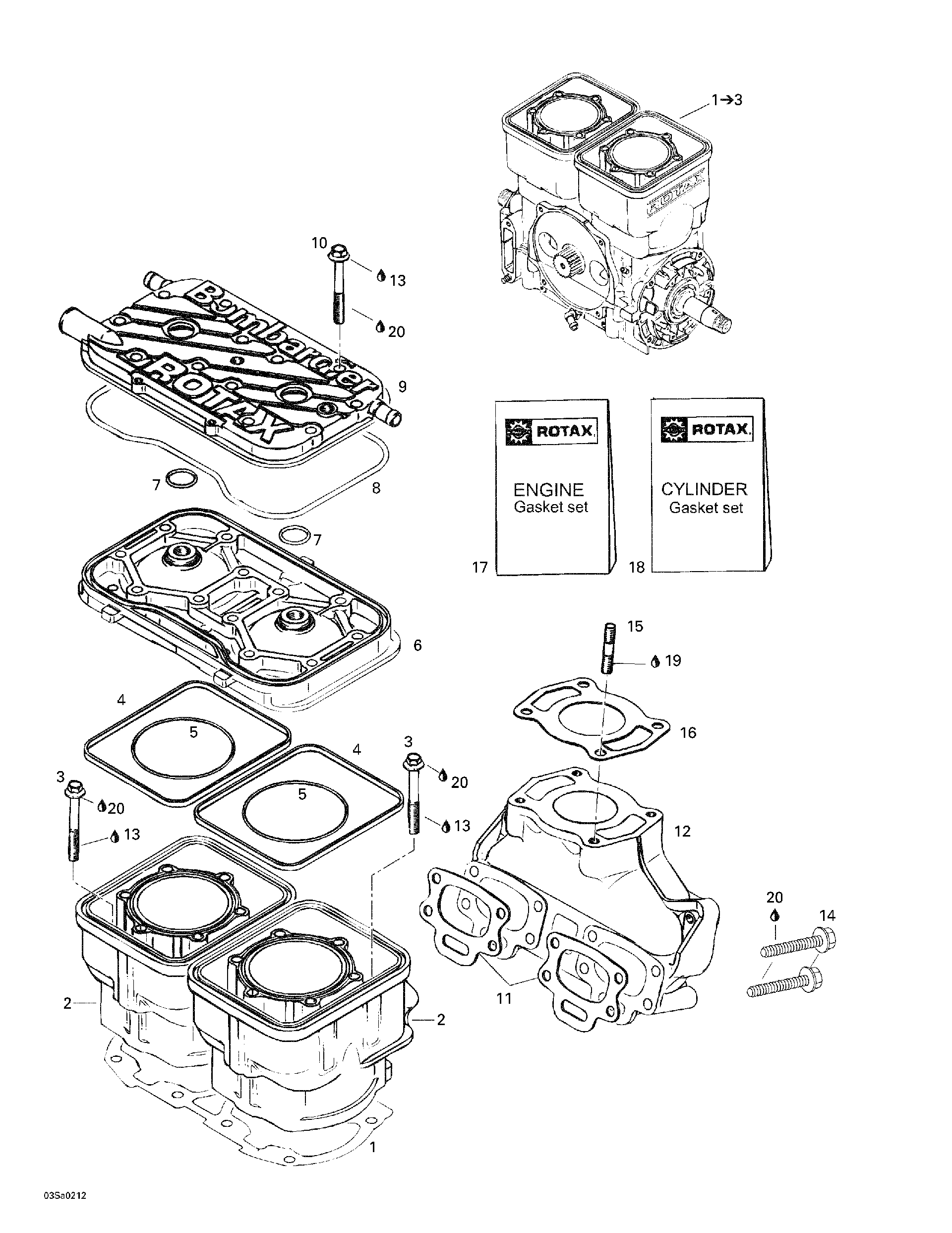 OEM schematic for part 421000056