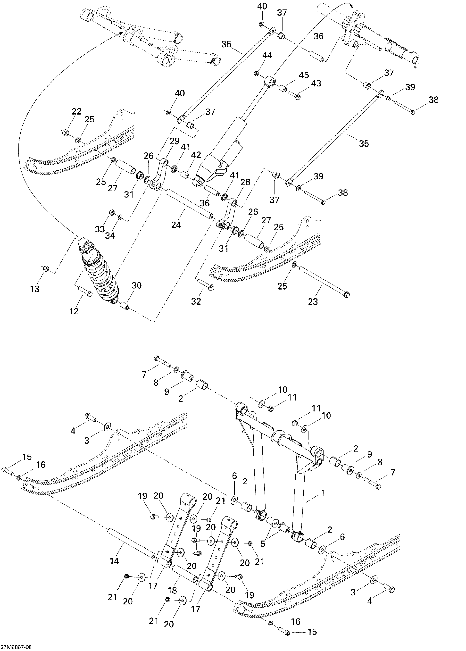Fits Ski-Doo Throttle ROD, OEM Part # 503191097