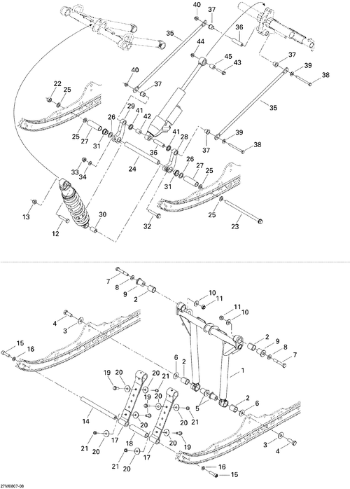 Fits Ski-Doo Throttle ROD, OEM Part # 503191097