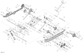 Fits 2010-2015 Ski-Doo Grand Touring Sport 550F XP137 Upper Shaft, OEM Part # 503192222 - schematic diagram