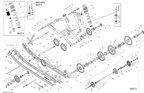 Schematic diagram for Fits 2012 Ski-Doo MXZ X & TNT XR / MXZ X 600HOETEC Black Runner 120'', OEM Part # 503192951