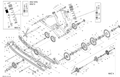 Ski-Doo Fits 2012 Ski-Doo MXZ XRS 600HOETEC / MXZ XRS 800RETEC XP Gold Runner 120'', OEM Part # 503192953