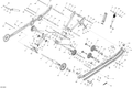 Ski-Doo Fits 2014 Ski-Doo SUMMIT X 800RE XM 154 Rail_Suspension 154 B-101, OEM Part # 503193606