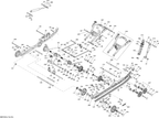Schematic diagram for Fits 2014 Ski-Doo RENEGADE ADRENALINE 4TEC XR / RENEGADE ADRENALINE 600HOE XS Rail_Suspension 137 B-190, OEM Part # 503193732