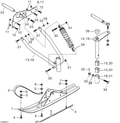 Fits Can-Am Cushion, OEM Part # 505071254