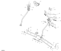 Fits 2014-2016 Ski-Doo GRAND TOURING - 2-STROKE / GRAND TOURING - 4-STROKE Heated FILM, OEM Part # 506152681 - schematic diagram